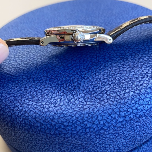 Vintage Blancpain Villeret Black Dial Diamond Watch - Picture 14 of 16